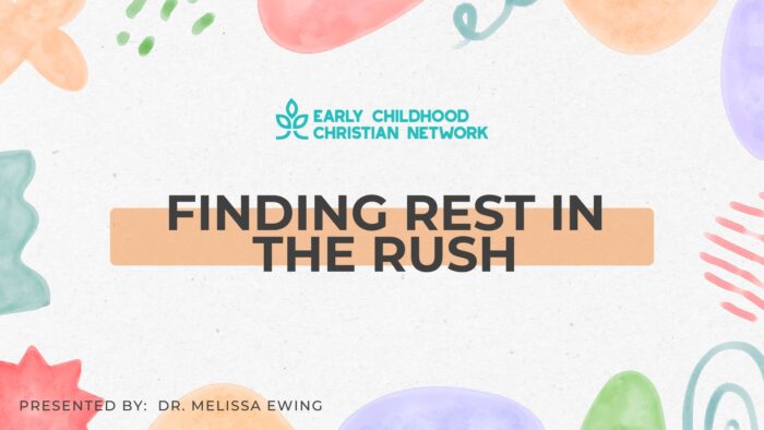 Finding Rest In The Rush