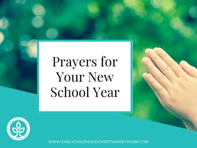 Prayers for Your New School Year