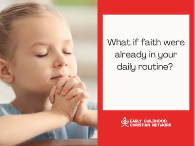 What if faith was already in your daily routine?